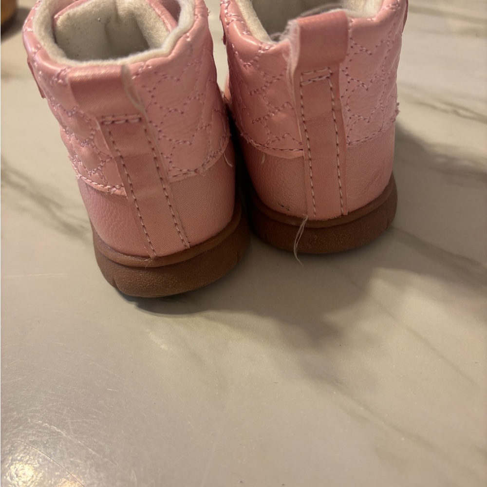 Cat & Jack Toddler Pink Boots Size 3 Fair Condition - Picture 7 of 8